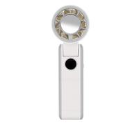TOPINCN Ventilador de Refrigeración Plegable, Ventilador de Cuello (WHITE)