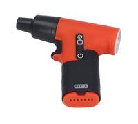 TOPINCN Ventilador de Turbo de Mano, 120000 Rpm de Velocidad de Viento de Aire Eléctrico, Carga USB de Aire Comprimido Duster Blower Inalámbrico Mini Jets Blower Seco para la Inflación del (rojo)
