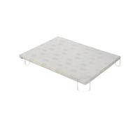 Topper 100% viscoelástico 150x190cm - funda aloe vera lavable - grosor 5cm - fusion home