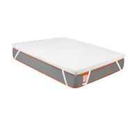Topper Viscoelástico de 5cm de grosor | Confort Hotel | Aloe Vera | Desenfundable | Guitar | WHAT THE SLEEP White 180 x 190 cm