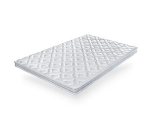Topper Viscoelástico Luxury Cotton de SonnoMattress, Altura 10 cm White 105x190