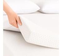 Topper Viscoelastico Nucleo 100% Viscoelastica | 135 x 180cm | Grosor 8CM | Fabricado en España | Alivia Tensiones Musculares | Sobrecolchon Desenfundable y Lavable | Transpirable y Antiacaros