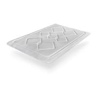 Topper Viscogel Efecto Frío Polar Dreams SonnoMattress, 4 cm Altura, Tejido Hilo Frío Transpirable, Adaptable, Sensación Fresca - 140x190x4