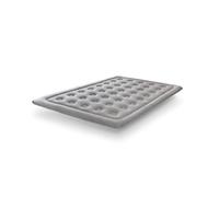 Topper Viscografeno Infiniti Grafeno Confort de SonnoMattress, Altura 4 cm Gray 70x180