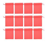 TOPPERFUN 200 piezas Pequeñas de Organza con Cordón Bolsas de Malla Transparentes para Joyería Organizador Portátil para Bodas y Fiestas Estuche Seguro para Collares y Regalos