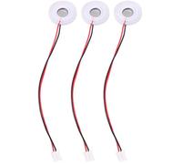 TOPPERFUN 3 Piezas Discos Humidificadores Microporosos de Cerámica 16mm | Repuesto Piezoeléctrico Voltaje, para Difusor y Perfume, Oficina y Fuentes de Agua