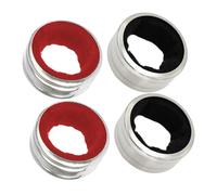 TOPPERFUN 4 Piezas Anillo de Vino de Acero Inoxidable Accesorios para Barra de Cocina Atrapagotas para Botellas de Vino