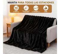 TopRed | Manta de Microlina Mantas de franela Suave y Cálida Transpirable, Ligera y Versátil para Sofá, Cama o Viaje - Ideal para Adultos y Niños, Decoración del Hogar