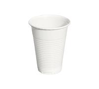 TopRed | Pack de 100/270 Vasos Desechables Irrompibles de Polipropileno 220 cc, Color Blanco - Ideal para Fiestas, Eventos y Celebraciones | Marca Maxi Products