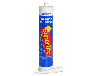 TopRed | Supertite Silicona Multiusos Baños Cocinas 280ml White