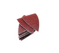 TopsTools 20pcs SASHF20_1 50mm x 35mm Pads lijado Profesional | Compatible DeWalt, Stanley, Black & Decker, Bosch, Fein (Non-StarLock), pads de velcro sujetan hojas de lijado con firmeza