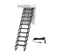 Topteng Escalera desván eléctrica ALU 70x100cm 9.5ft con Mando