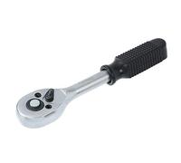 TOPWAY Llave de Carraca 1/4", Mango para Llave de Tubo de Liberación Rápida de 24 Dientes, Acero al Cromo Vanadio, Herramienta para Taller de Reparación de Automóviles, 150mm 421905