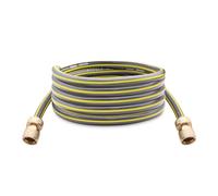 Topways Manguera de Jardín Corta de 2 m Con Conectores de Latón de 1,27 cm - Extensión Para Conectar Carrete al Grifo y Riego