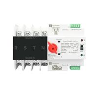 TOQ5-63/4P, TOQ5-100/4P Interruptor de transferencia automática de doble potencia trifásico en carril Din Interruptores selectores eléctricos Alimentación ininterrumpida 4P 63A 100A 125A