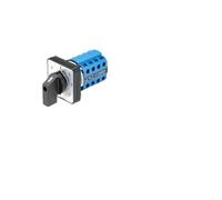 Torchlit Interruptor giratorio 20 A 8 posiciones SZW26-20 | Interruptor de desconexión de carga industrial con contactos de aleación de plata, carcasa ignífuga y cuadrícula precisa de
