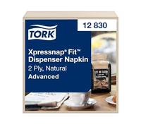 Tork Xpressnap Fit Servilleta Natural para Dispensador N14, 12830, 6 x 720