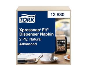 Tork Xpressnap Fit Servilleta Natural para Dispensador N14, 12830, 6 x 720