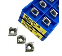 Torneado de insertos indexables de carburo CCGT09T308 AK H01 Herramienta de torno torneado aluminio CNC interno(CCGT09T304 AK H01)