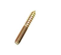Tornillo autorroscante con dientes con cabeza de acero al carbono | M6 M8 40-90 mm 1/2/3 piezas: Unión de madera Pared Tubería Rack Calentador Techo(M8x90 -1pcs)