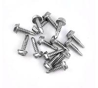 Tornillo Autotaladrante Cabeza Hexagonal Acero Inox A2 DIN 7504K (6.3x38) x20