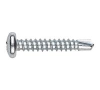 Index Tornillo autotaladrante 7504-N cabeza alomada huella Ph cincado 4,8 x 60 mm 500 u