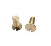 Tornillo Cabeza Avellanada Plana Latón, Tipo DIN963