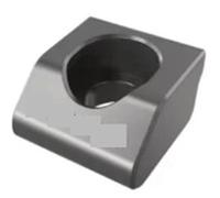 Tornillo de banco con abrazadera integrada, herramientas for centros mecanizado CNC, lote multiestación, bloque sujeción pequeño fijo F06 S06 S08 S10 S12, Abrazadera de mecanizado precisa(F06(10PCS))