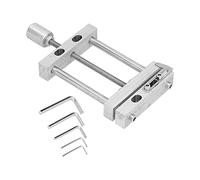 Tornillo de banco plano para mesa, prensa, abrazadera, herramienta de Metal con llave hexagonal para sujeción estable, fijación precisa de grabado en madera