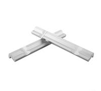 Tornillo de fresado CNC con mandíbulas duras tipo V de aleación de aluminio con imanes, placas de mordaza de tornillo de banco de acero de 4 pulgadas, 5 pulgadas, 6 pulgadas, 8 pulgadas para sujeción