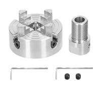 Tornillo de montaje autocentrante manual para moler, fresar, tornear, con sujeción ancha, cuerpo de aleación de zinc de alta precisión, mandíbulas de acero