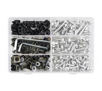 Tornillos cuerpo Juego De Tornillos Para El Cuerpo Del Carenado Del Parabrisas De La Motocicleta, Para YZF R1 R3 R6 R6S R25 FZ1 6 8 MT07 09 FZ07 09 Tracer FZR 600 750R(Plata)