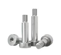 Tornillos de hombro con casquillo hexagonal de acero inoxidable 304, pernos de tapón de rodamiento de rodillos M2-M12 for maquinaria(60mm,D6x M5 (5pcs))