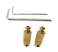 Tornillos de poste de puente de trémolo doble de metal de alta resistencia para guitarras eléctricas, precisión mecanizada, afinación, estabilidad, componentes de guitarra