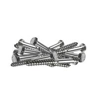 Tornillos para madera acero inoxidable hexagonal M8 DIN571 30mm-200mm 10/25/5...