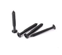 Tornillos para Placa de Mástil de Guitarra Y05, 4 Piezas, Negro