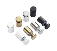 Tornillos Separadores Acrílicos, Letrero De Acero Inoxidable, Paquete De 50, 25x12 Mm, Multicolor(Golden)