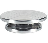 Torno De Cerámica,Plato Giratorio Uso Doble Cara Esculpir Rueda Decoración Bandas Junta Construcción Metal Hierro Fundido Pesado Con Rodamientos Bolas Antideslizante(25 Cm Diameter)