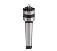 Torno de Madera MT2 Tailstock Center Heavy-Duty Live Bearing Metal Rotating Spindle Tool for Wood Lathe Machine Adjustable Live Center for Metalworking Woodturning Projects