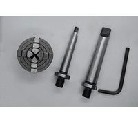 Torno independiente de 50 mm y 4 mandíbulas con MT1 + ARBOUR MT2, rosca M12 x 1 mm, 1 MT + 2 MT