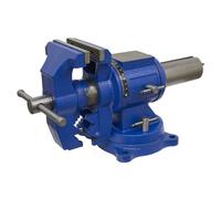 Torno Sealey De Hierro Fundido Con Base Giratoria Multifuncional 150Mm MFV150