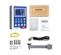 Torno WM108V YH800-3A Mini LCD DRO pantalla de 3,5 pulgadas lectura Digital 14 idiomas TTL DB9 AC80-240V YH800-3A