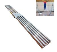 Torre de andamio resistente, aleación de aluminio con tablero extensible y travesaños para pintura de techo y pared, altura ajustable de 1,25 m a 2,2 m