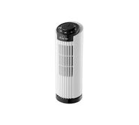 PUR LINE | Ventilador de Torre Compacto de Sobremesa con 3 Velocidades - Oscilación Automática y Bajo Consumo, Ideal para Oficina, Escritorio o Dormitorio
