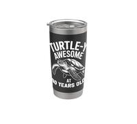 Tortuga impresionante en el océano de 40 años Vaso térmico de acero inoxidable de doble pared
