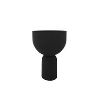 TORUS Maceta 22 cm Negro