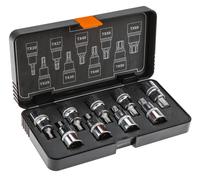 Torx puntas en tapa 55 mm de T20 a T60 Set 9 08-707