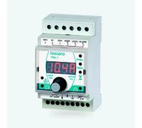 TOSCANO Tcontrol TPM7-PUMP 230/400VAC, Relé electrónico de Protección de Bomba de Pozo y Control de Nivel, Protección Contra Sobrecarga, Bajacarga y Fallo de Fase, Opción WIFI