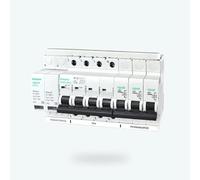 TOSCANO Vigivolt 10002477 COMBI-4P63T15, Protector contra Sobretensiones Transitorias y Permanentes, Para Líneas Trifásicas, 240VAC 10kA, 4 Polos 63 Amperes