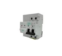 TOSCANO Vigivolt 10002881 COMBI-PRO-2P40, Protector Contra Sobretensiones Permanentes y Subtensión, Rearme Automático, Para Líneas Monofásicas y Bifásicas, Alimentación a 240VAC 6kA MCB 2X40A, Blanco
